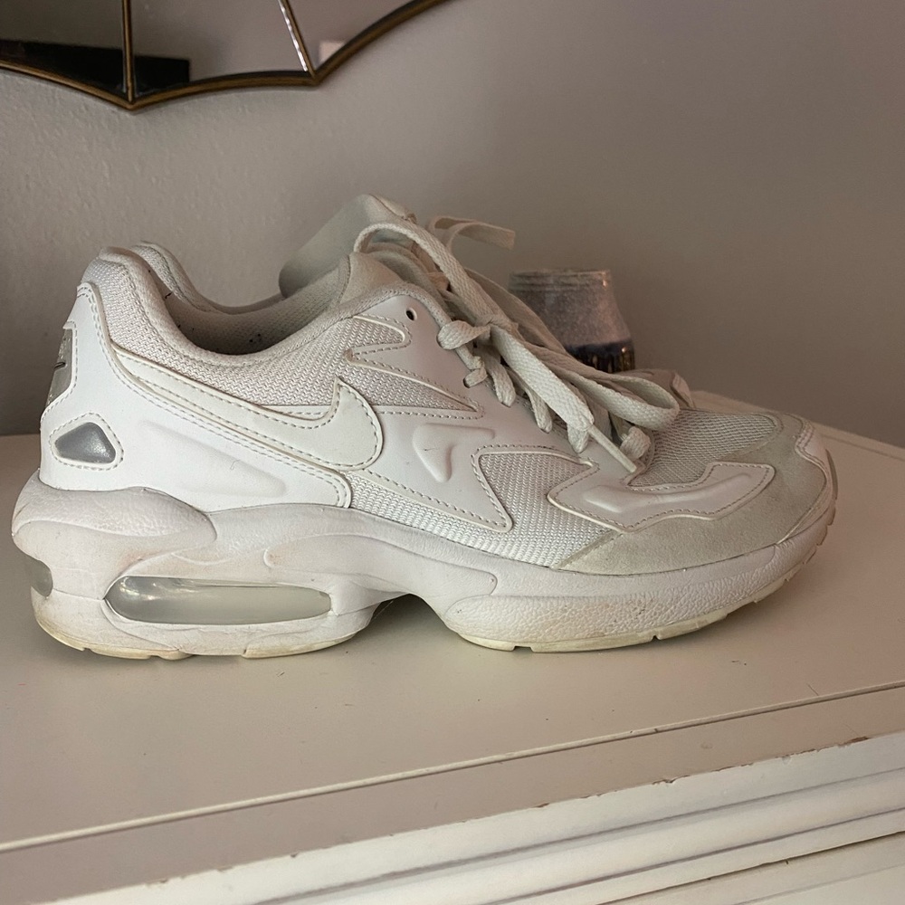 Nike White Air Max Sneakers Retro Style